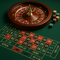 LuckyWins - Live Roulette Table Game - European and American Variants