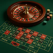 LuckyWins - Live Roulette Table Game - European and American Variants
